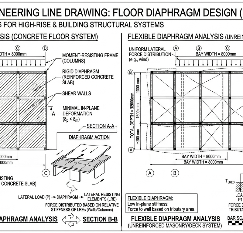 Floor Diaphragm Design (Flexible vs Rigid)