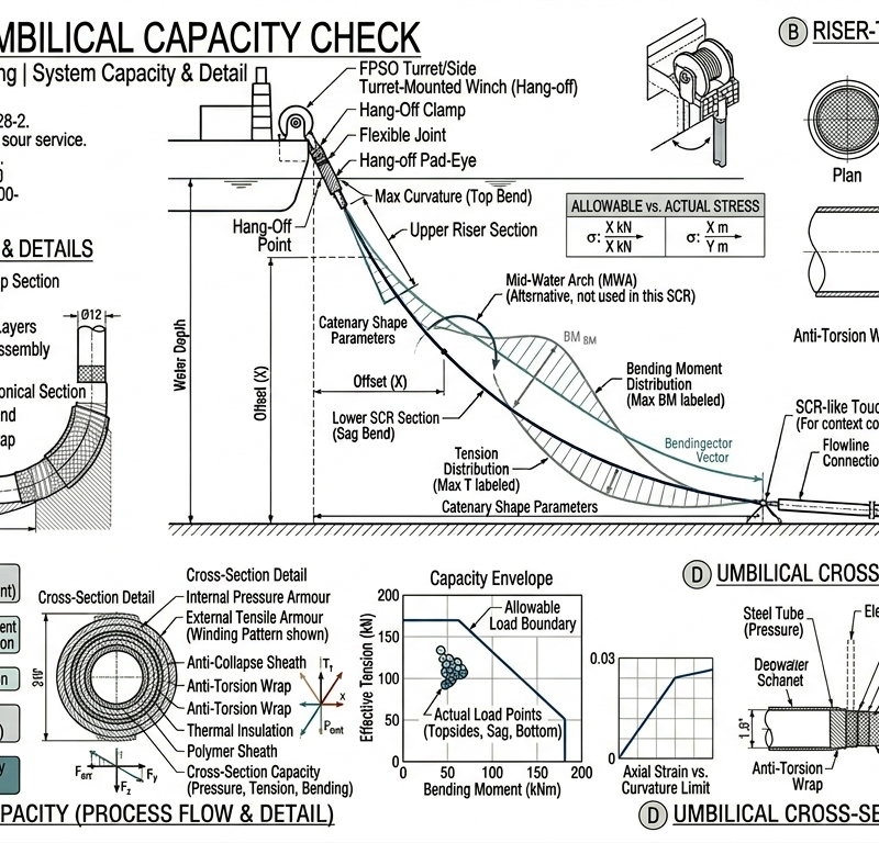 Flexible Riser / Umbilical Capacity Check