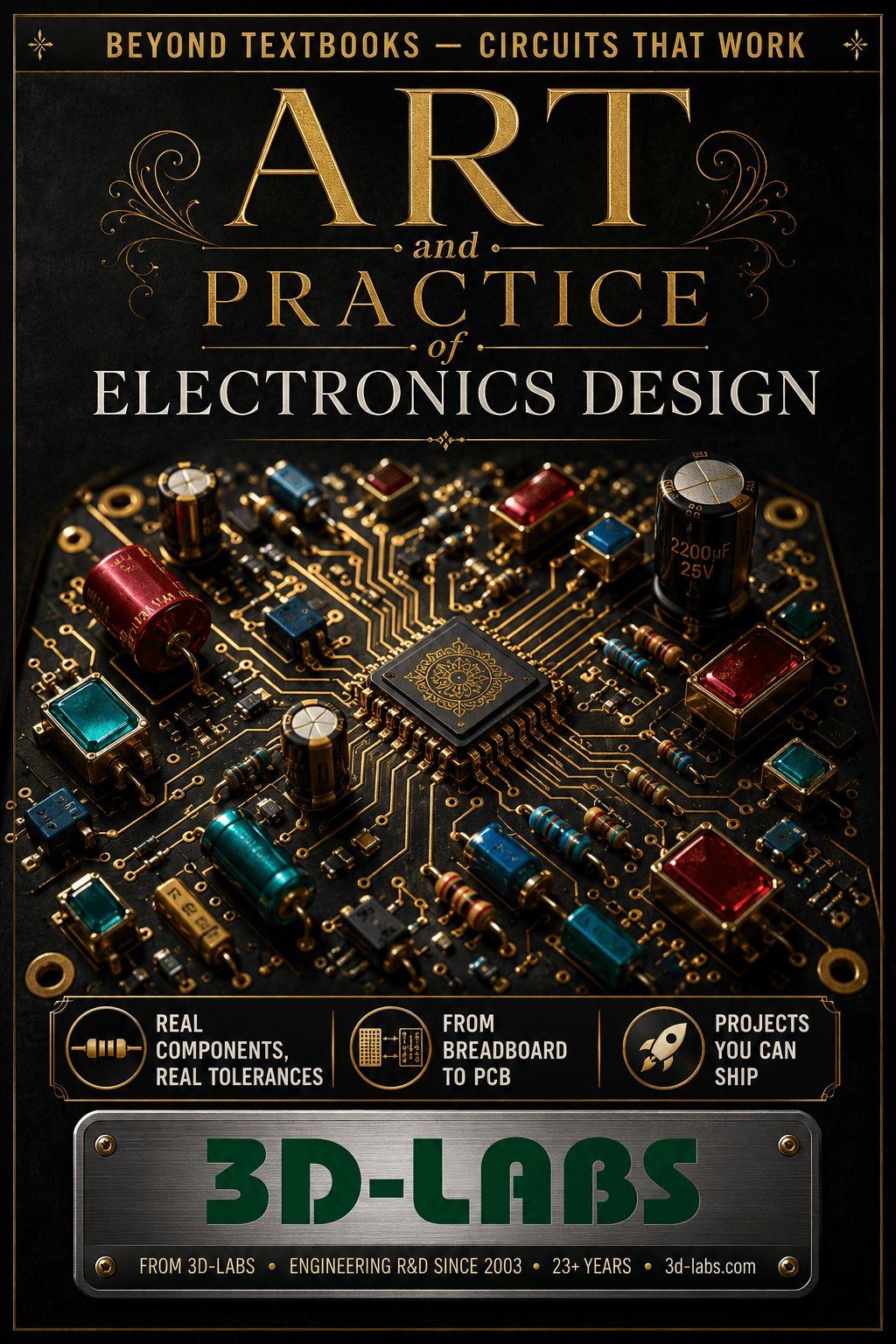 Art and Practice of Electronics Design - Engineering Spreadsheet by 3D-LABS