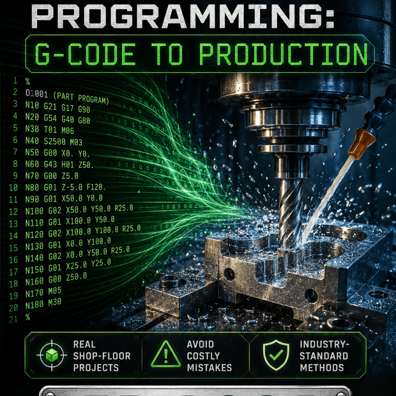 CNC Programming: G-Code to Production - Engineering Spreadsheet by 3D-LABS