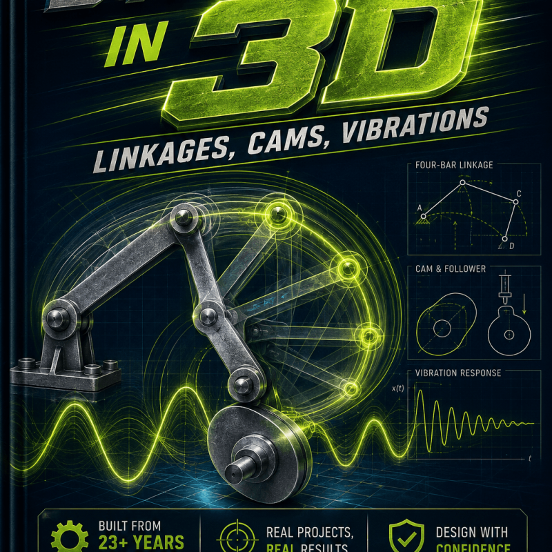 Dynamics in 3D — Linkages, Cams, Vibrations