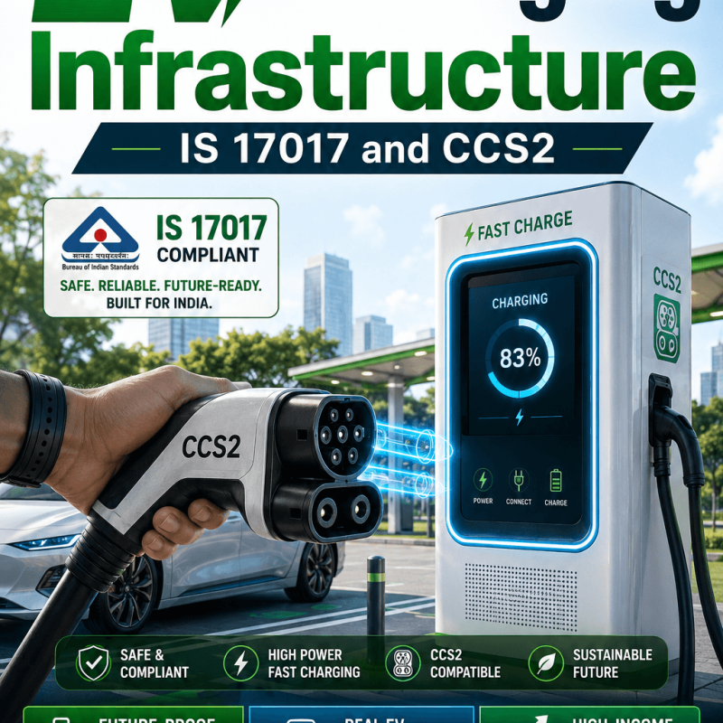 EV Charging Infrastructure — IS 17017 and CCS2 - Engineering Spreadsheet by 3D-LABS
