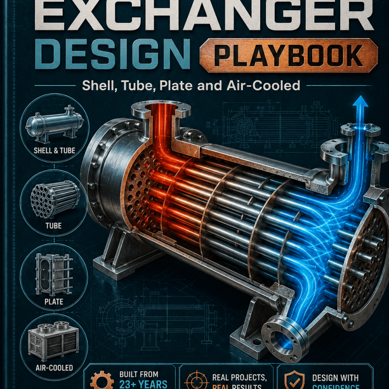 Heat Exchanger Design Playbook — Shell, Tube, Plate and Air-Cooled