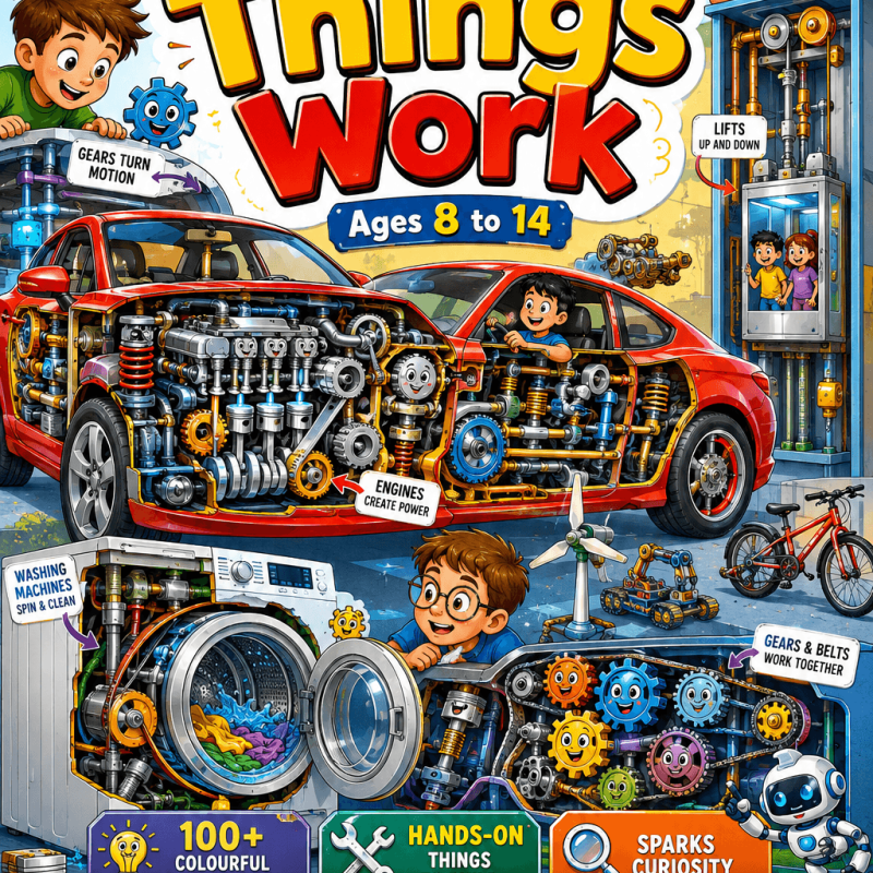 How Things Work — Ages 8 to 14 - Engineering Spreadsheet by 3D-LABS
