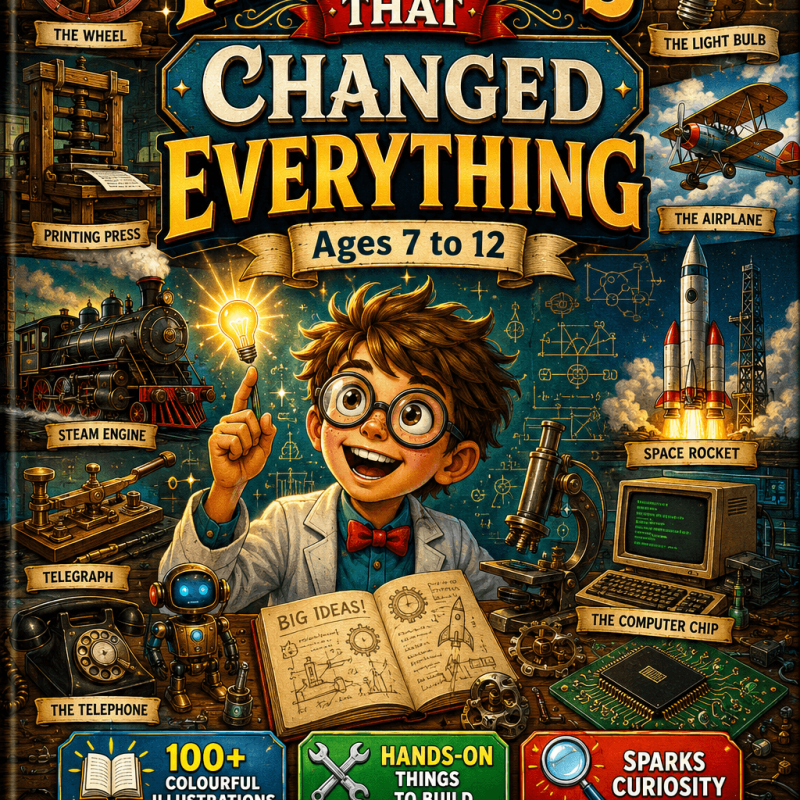Inventions That Changed Everything — Ages 7 to 12 - Engineering Spreadsheet by 3D-LABS