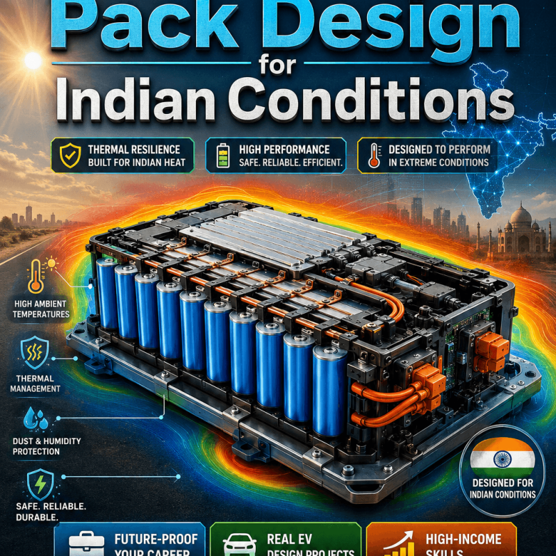 Lithium-Ion Pack Design for Indian Conditions - Engineering Spreadsheet by 3D-LABS