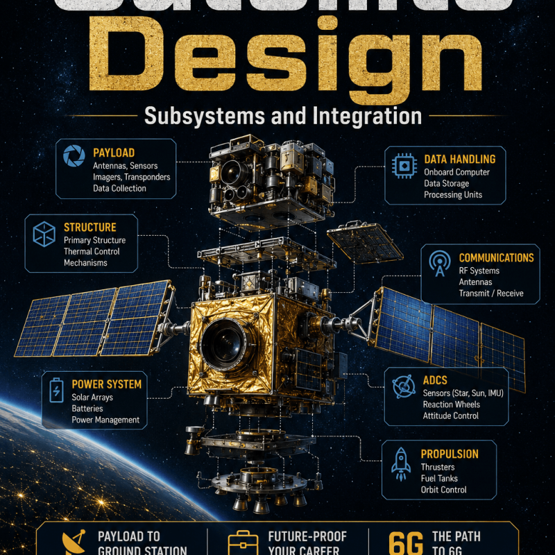 Modern Satellite Design — Subsystems and Integration - Engineering Spreadsheet by 3D-LABS