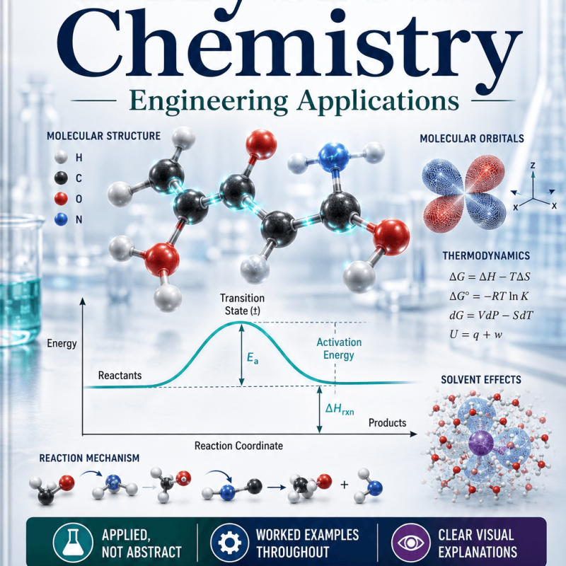 Physical Chemistry — Engineering Applications - Engineering Spreadsheet by 3D-LABS