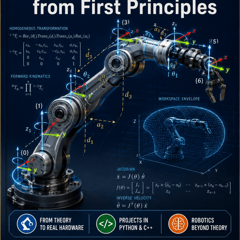 Robot Kinematics from First Principles - Engineering Spreadsheet by 3D-LABS
