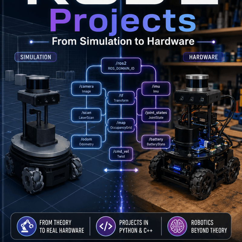 ROS 2 Projects — From Simulation to Hardware - Engineering Spreadsheet by 3D-LABS