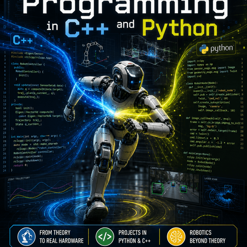 Robotics Programming in C++ and Python - Engineering Spreadsheet by 3D-LABS
