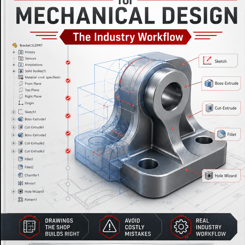 SolidWorks for Mechanical Design — The Industry Workflow