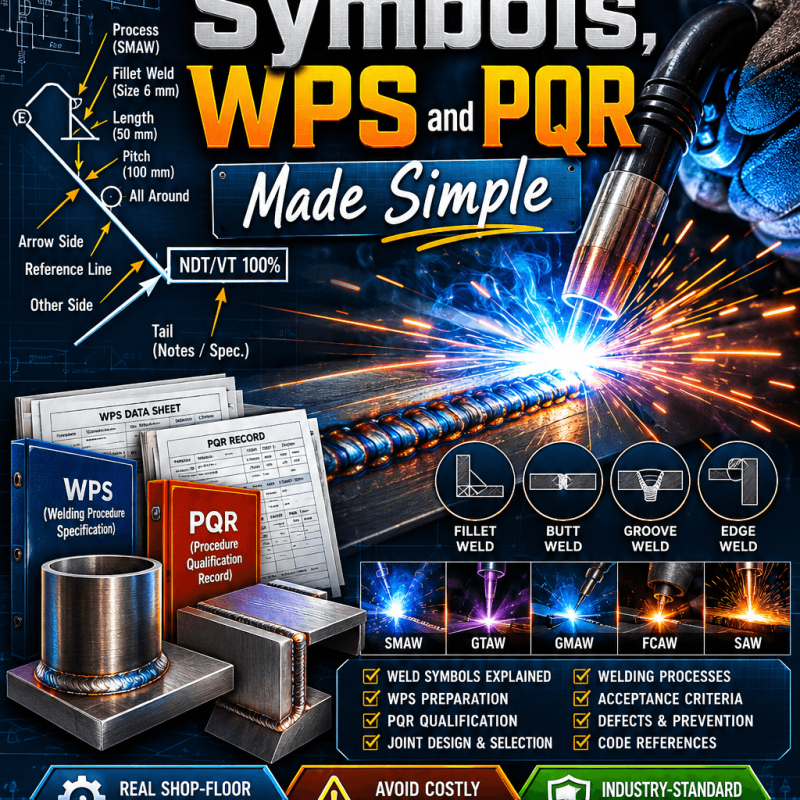 Welding Symbols, WPS and PQR Made Simple