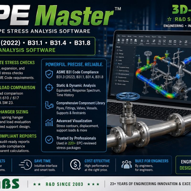 PIPE Master — Pipe Stress Analysis Software