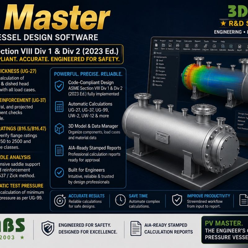 PV Master — Pressure Vessel Design Software