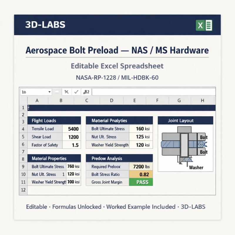Aerospace Bolt Preload — NAS / MS Hardware