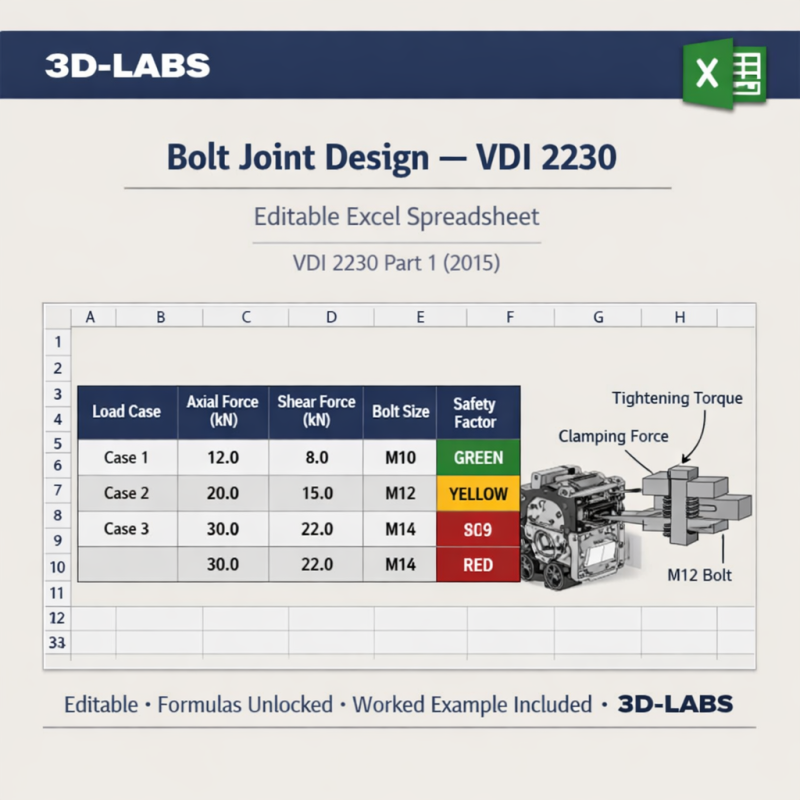 Bolt Joint Design — VDI 2230