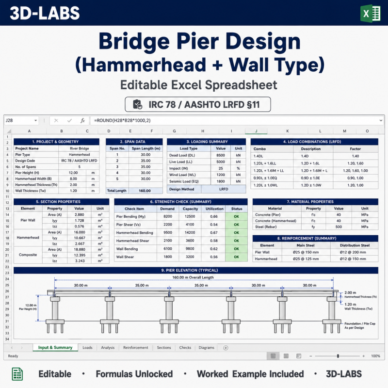 Bridge Seismic Analysis (Capacity Design)