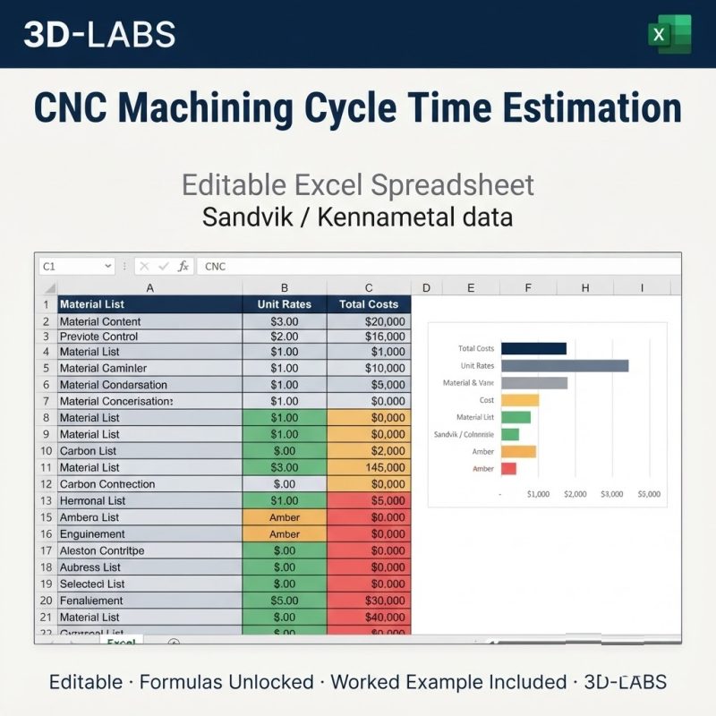 CNC Machining Cycle Time Estimation