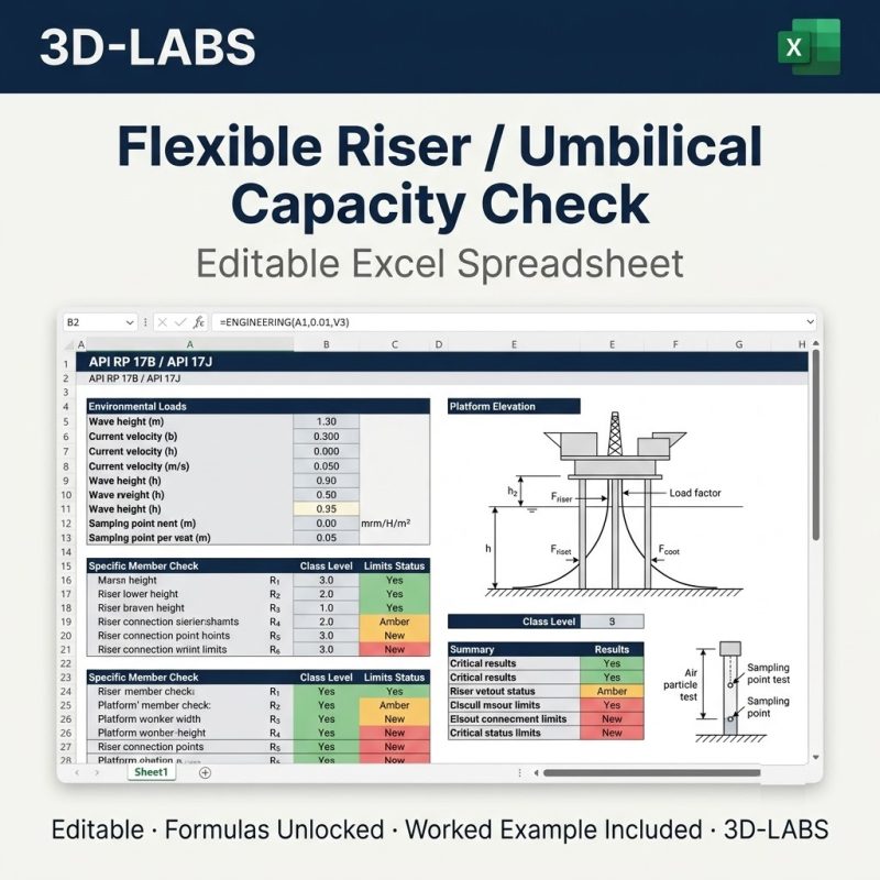 Flexible Riser / Umbilical Capacity Check