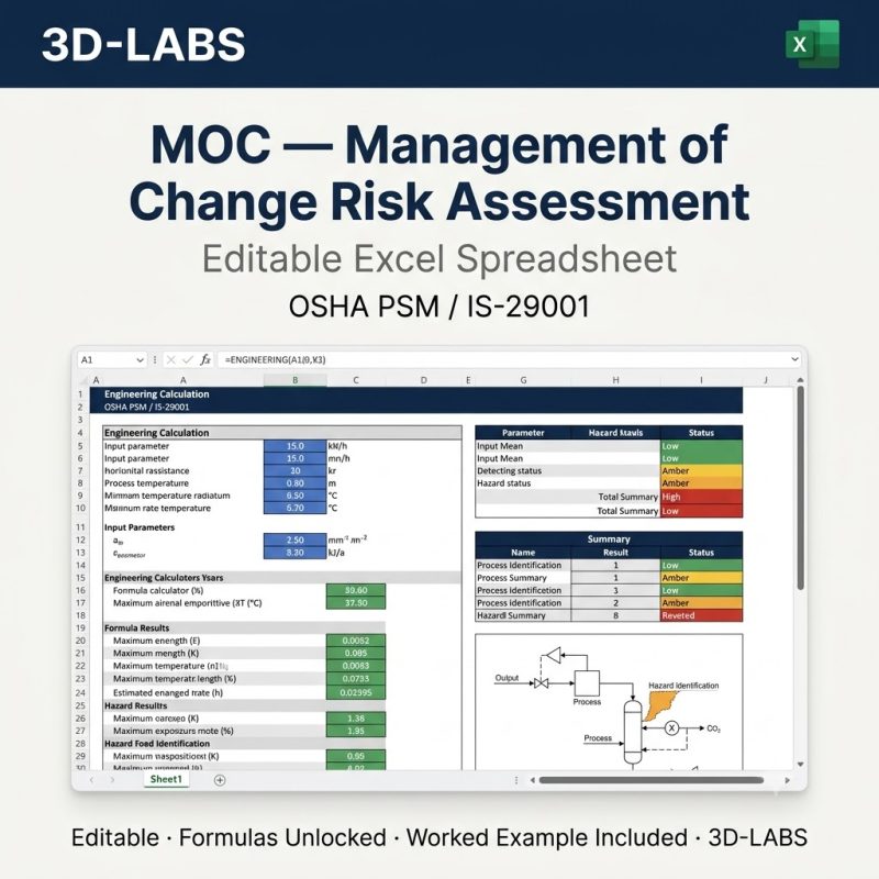MOC β Management of Change Risk Assessment