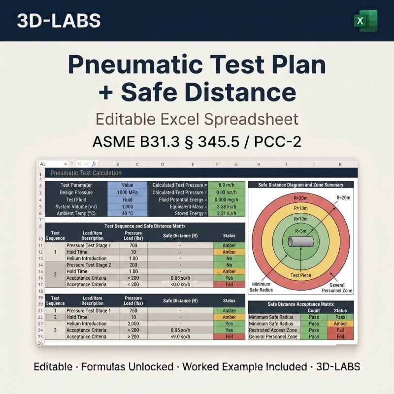 Pneumatic Test Plan + Safe Distance