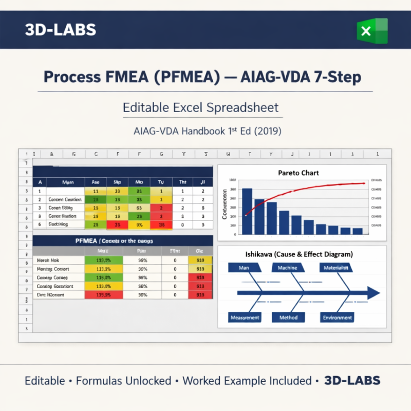 Process FMEA (PFMEA) — AIAG-VDA 7-Step