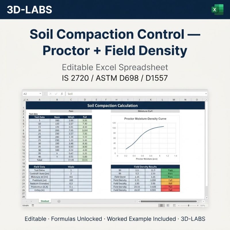 Soil Compaction Control — Proctor + Field Density