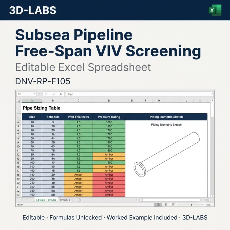 Subsea Pipeline Free-Span VIV Screening