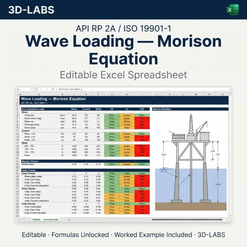 Wave Loading — Morison Equation