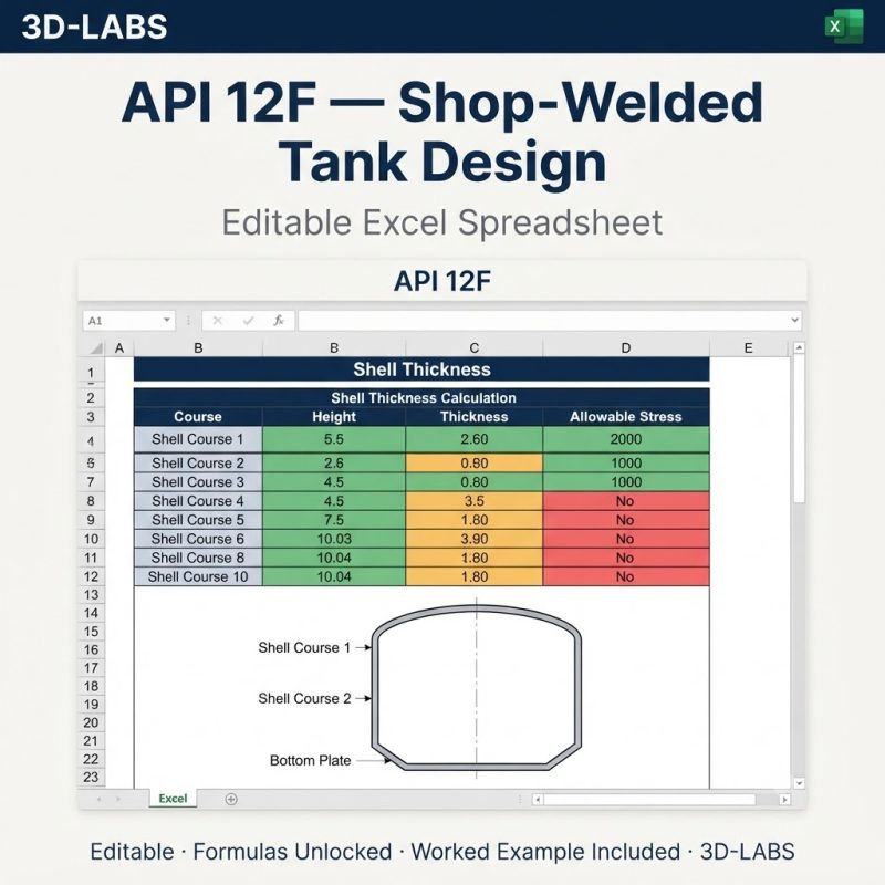 API 12F β Shop-Welded Tank Design