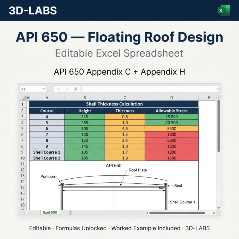API 650 β Floating Roof Design