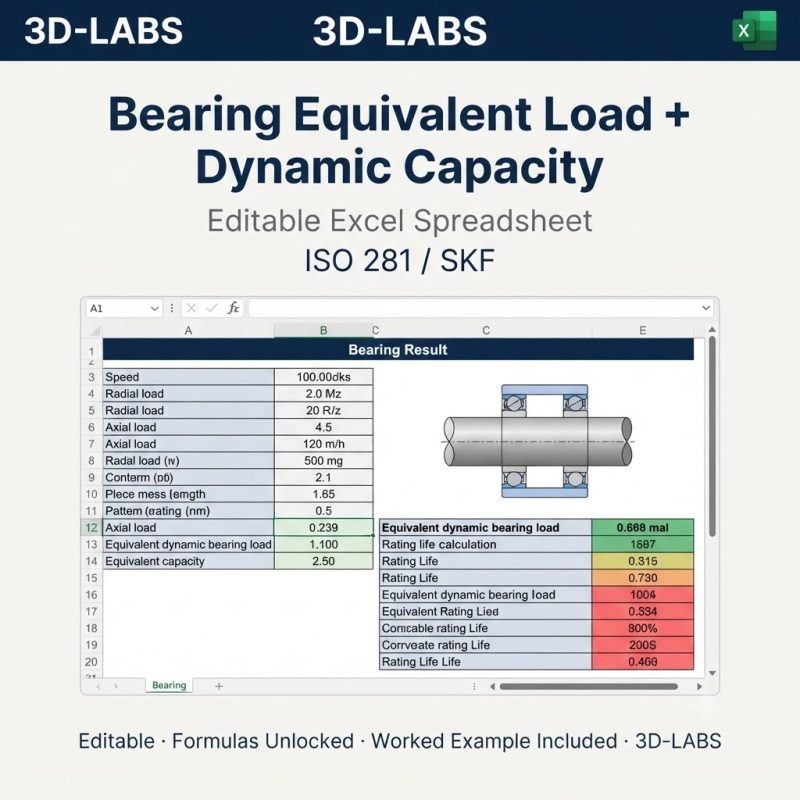 Bearing Equivalent Load + Dynamic Capacity