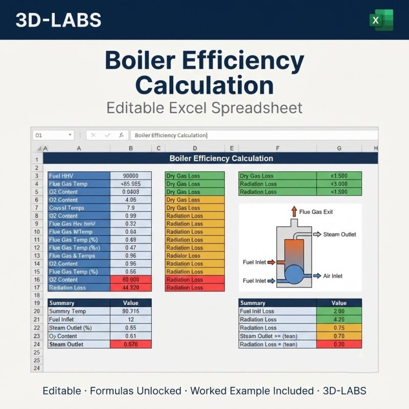Boiler Efficiency Calculation