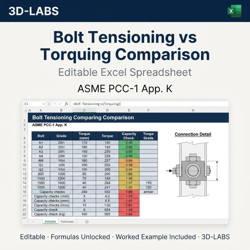 Bolt Tensioning vs Torquing Comparison