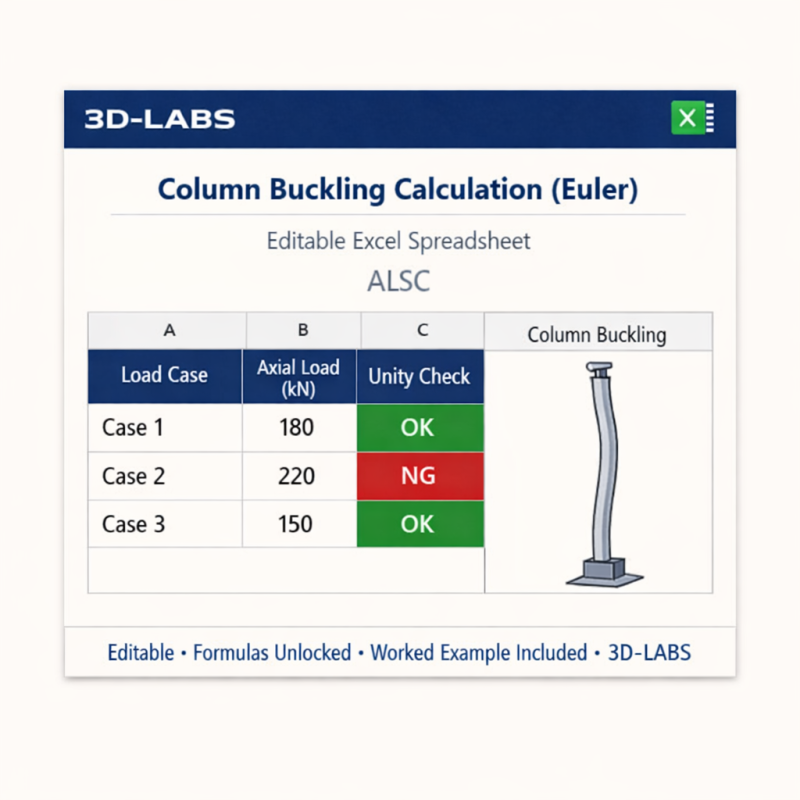 Column Buckling Calculation (Euler)
