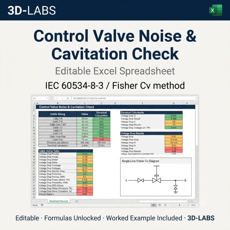 Control Valve Noise & Cavitation Check