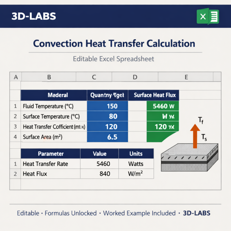 Convection Heat Transfer Calculation