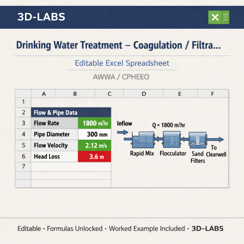 Drinking Water Treatment — Coagulation / Filtration / Disinfection
