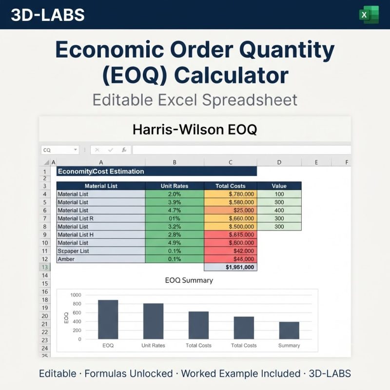 Economic Order Quantity (EOQ) Calculator