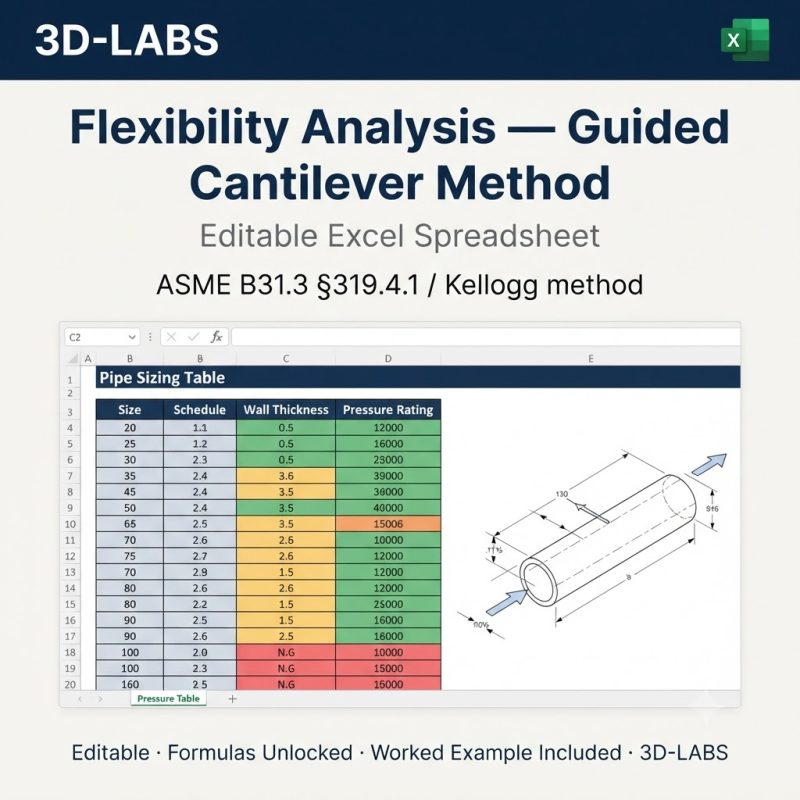 Flexibility Analysis — Guided Cantilever Method