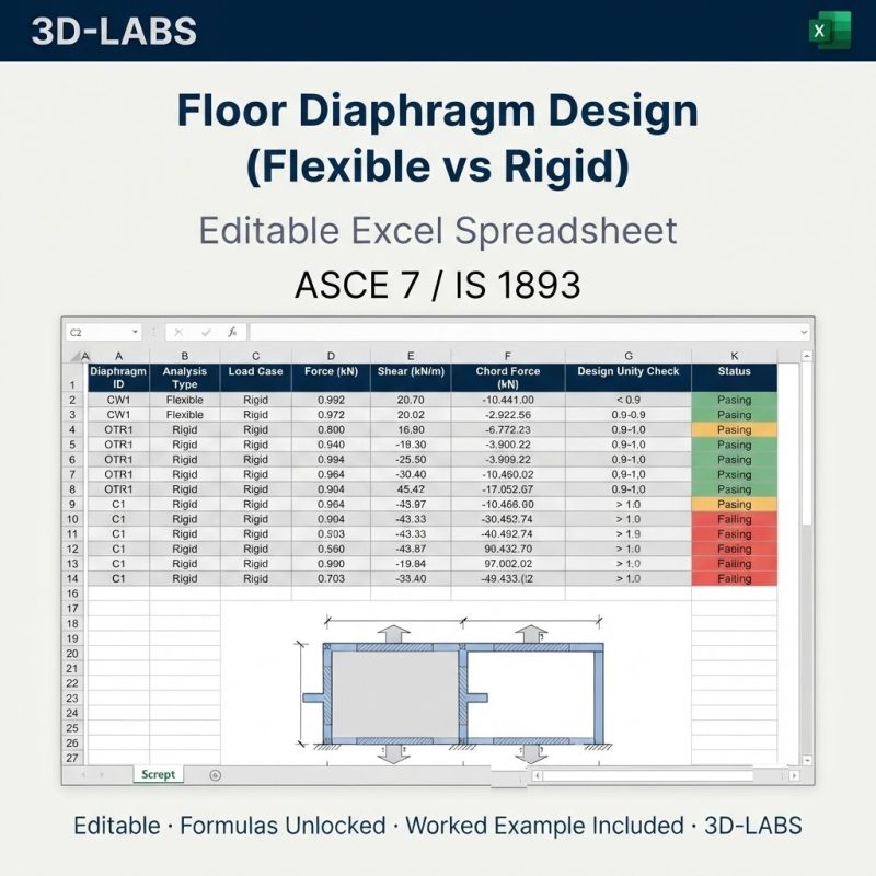 Floor Diaphragm Design (Flexible vs Rigid)