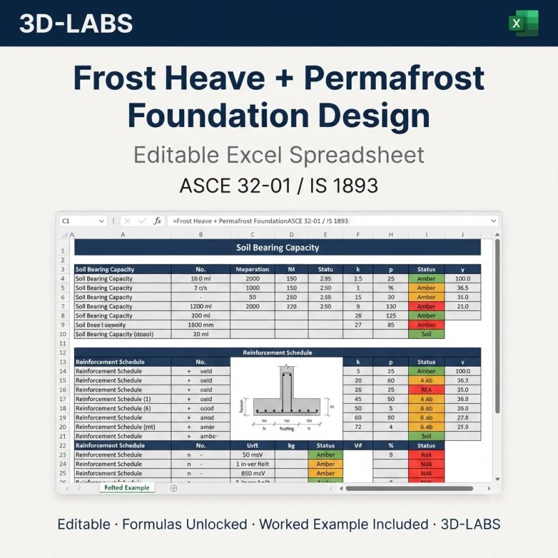 Frost Heave + Permafrost Foundation Design