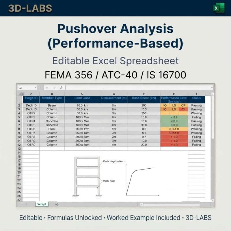 Pushover Analysis (Performance-Based)