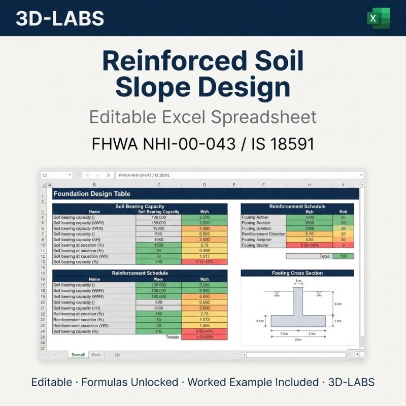 Reinforced Soil Slope Design