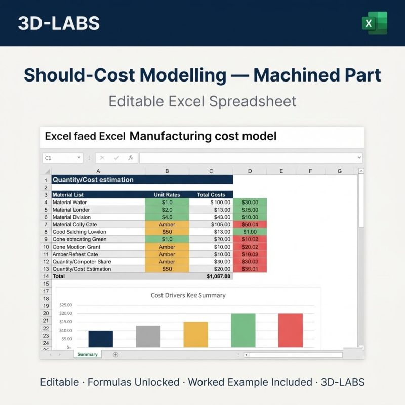 Should-Cost Modelling — Machined Part
