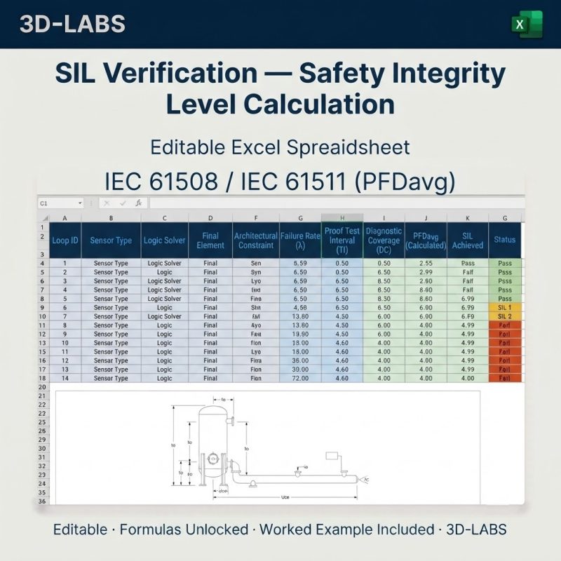 SIL Verification — Safety Integrity Level Calculation