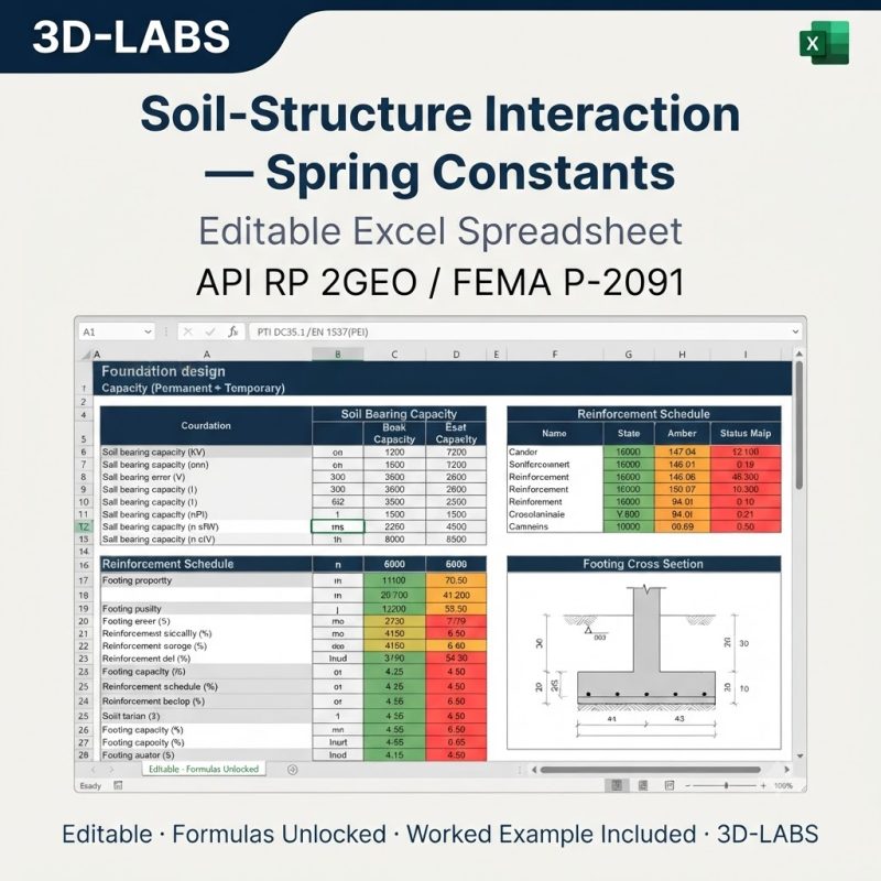 Soil-Structure Interaction — Spring Constants