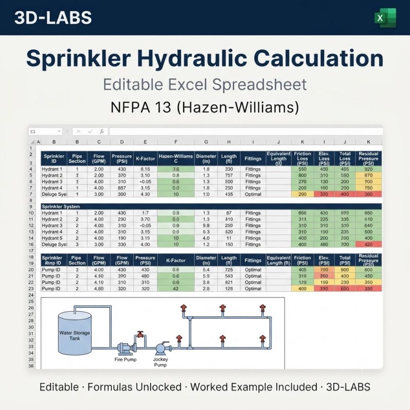 Sprinkler Hydraulic Calculation