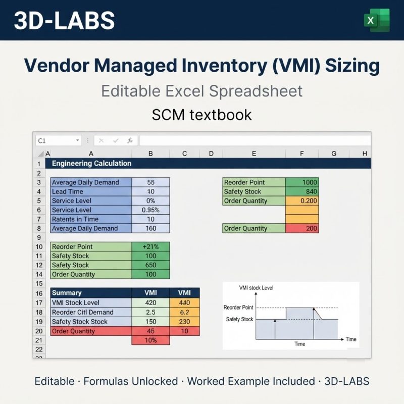 Vendor Managed Inventory (VMI) Sizing